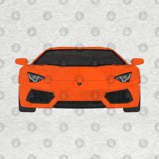 AVENTADOR ORANGE by VENZ0LIC